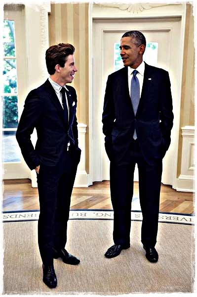 Величайший сноубордист - Шон Уайт и президент США - Барак Обама!
