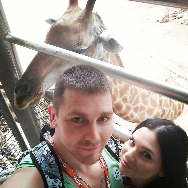 Мы с жирафом